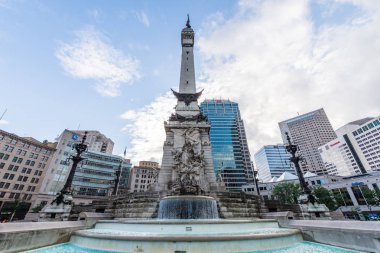 Asker ve denizcilerin Anıtı Şehir Indianapolis Indiana