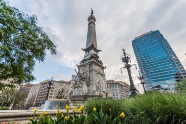 Asker ve denizcilerin Anıtı Şehir Indianapolis Indiana