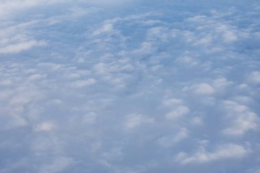 Bir battaniye bulutların üzerinde Teksas Amerika Birleşik Devletleri