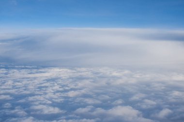 Bir battaniye bulutların üzerinde Teksas Amerika Birleşik Devletleri