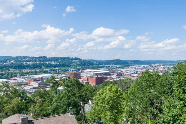 Polonya Tepesi Kuzey Pittsburgh Pennsylvania Manzarası — Stok fotoğraf