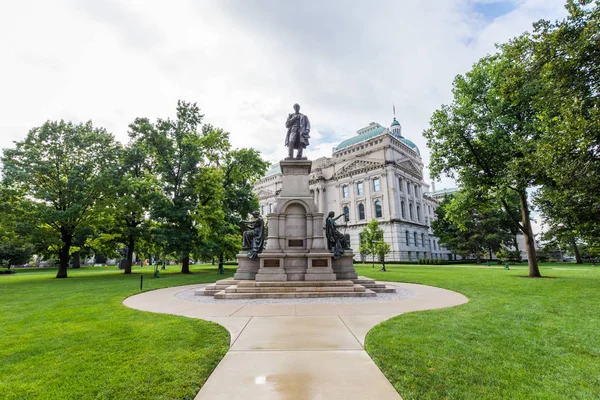 State House Tour Office Indianapolis Indiana Sommaren — Stockfoto