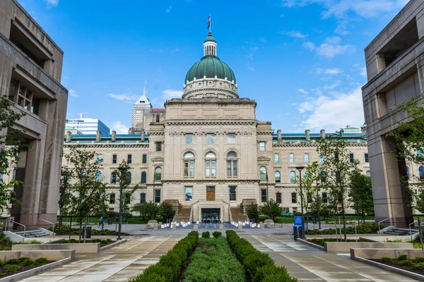 State House Tour Office Indianapolis Indiana Summer — Stock Photo, Image