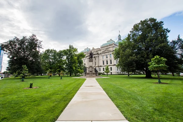 State House Tour Office Indianapolis Indiana Sommer — Stockfoto