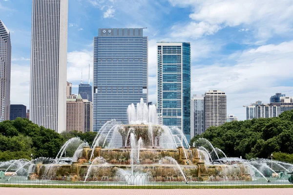 Illinois Állambeli Buckingham Fountain — Stock Fotó