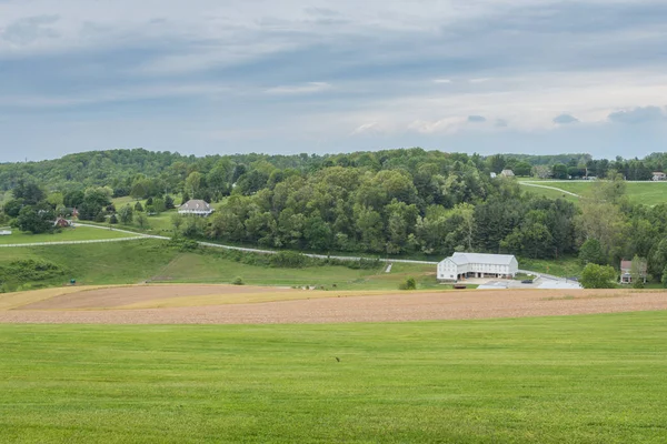 Tierras Agrícolas Que Rodean William Kain Park Condado York Pensilvania — Foto de Stock