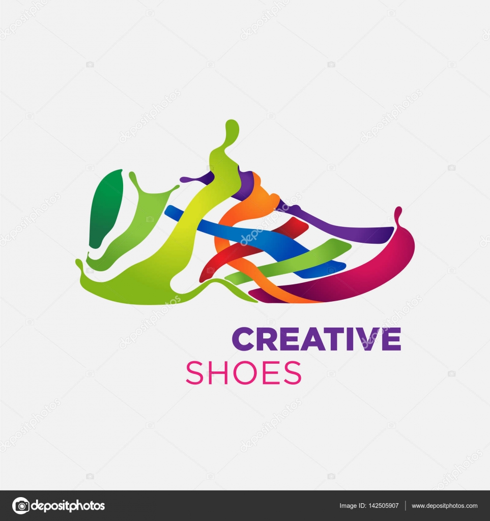 Creative shoes logo Stock Vector by ©akhid 142505907