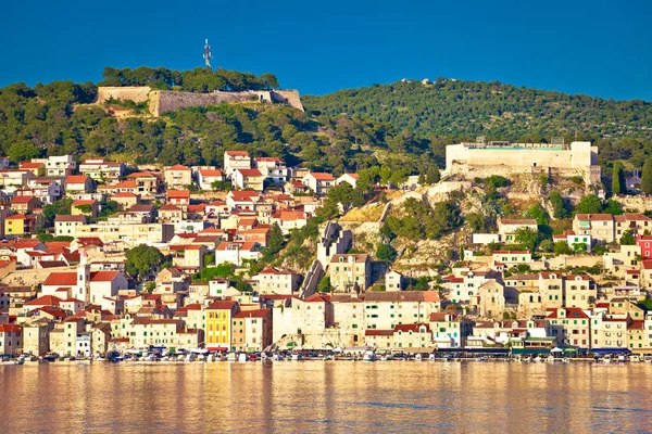 Sibenik Unesco Dünya Mirası şehir su manzaralı — Stok fotoğraf