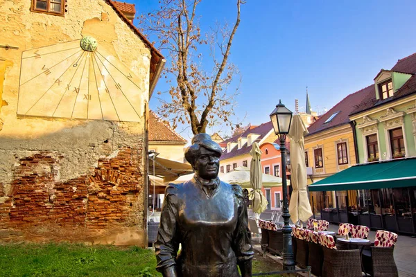 Eski Tkalciceva street, Zagreb — Stok fotoğraf