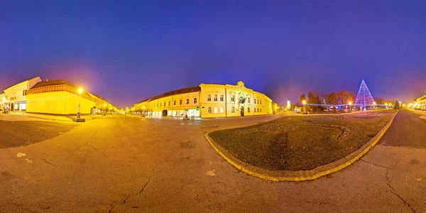 Kasaba Koprivnica varış saat akşam görünümü,