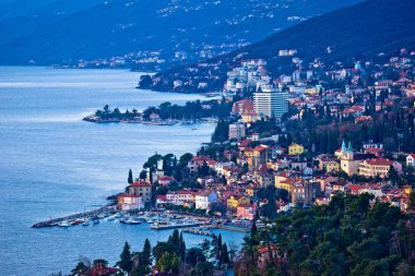 Opatija riviera Defne defne ve kıyı şeridi göster
