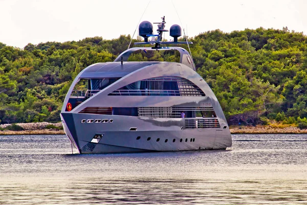 Nowoczesny design Hi Tech luksusowy jacht — Zdjęcie stockowe