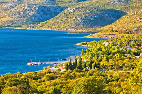 Rovanjska Bay Village y el canal Velebit — Foto de Stock