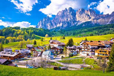 Cortina D' Ampezzo Alps peyzaj