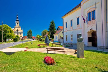 Podravina pitoresk Peteranec Köyü 