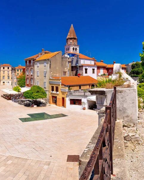 Zadar Cinco poços quadrados e arquitetura histórica vista panorâmica — Fotografia de Stock