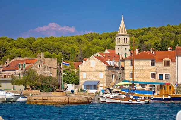 Island of Zlarin waterfront view — Stock Photo, Image