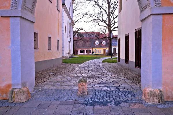 Straat van de historische architectuur van slechte Radkersburgv — Stockfoto