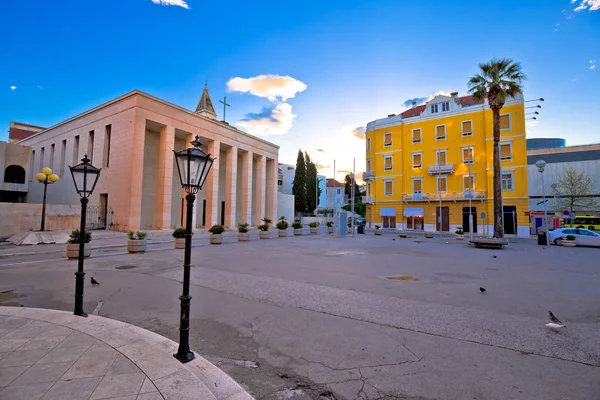 Plaza Gaje Bulata en vista Split — Foto de Stock
