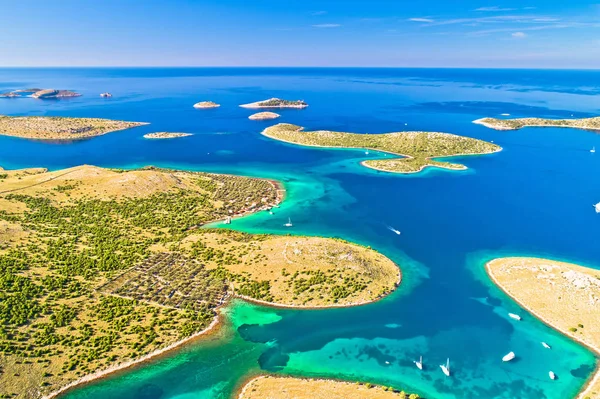 Kornati. Fantastisk ö skärgård landskap Kornati nationa — Stockfoto