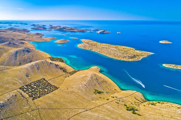 Kornati Islands Nationalpark Unika Stenökenöar Medelhavets Skärgård Dalmatien Regionen Kroatien — Stockfoto