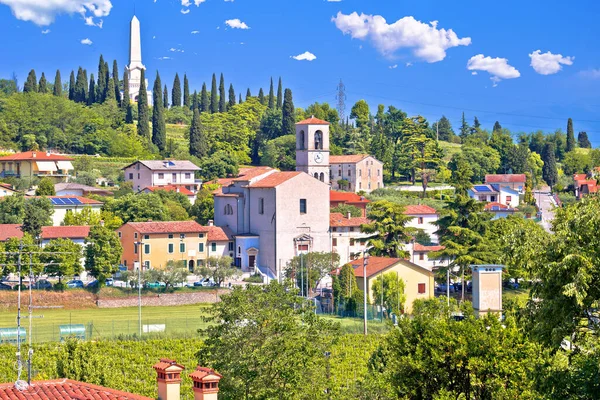 Borgo Italiano Custoza Vista Idilliaca Sul Paesaggio Regione Veneto Del — Foto Stock