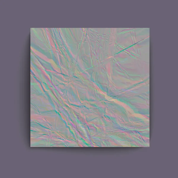 Ολογραφικό φύλλο αλουμινίου γκρι αφηρημένη φαντασία — Διανυσματικό Αρχείο