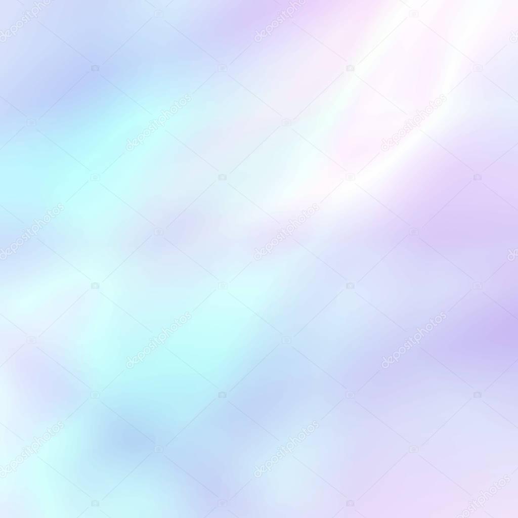 Blurred abstract holographic background