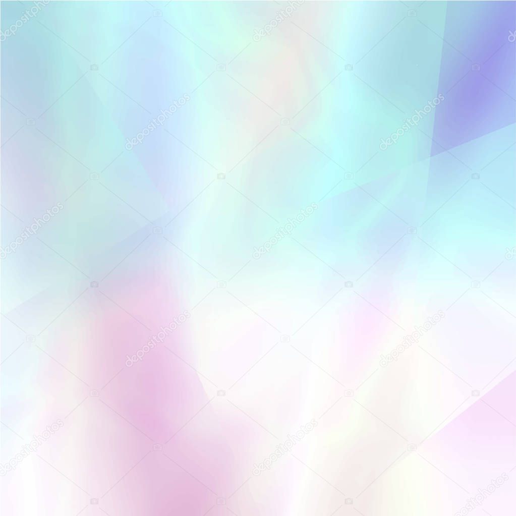 blurred holographic background