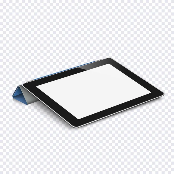 Tablet con schermo vuoto — Vettoriale Stock