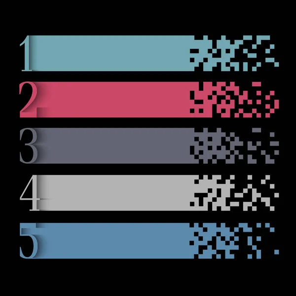 Yaratıcı infographics web tasarım şablonu — Stok Vektör