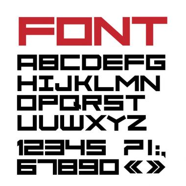 Alfabe harfler ve noktalama işaretleri