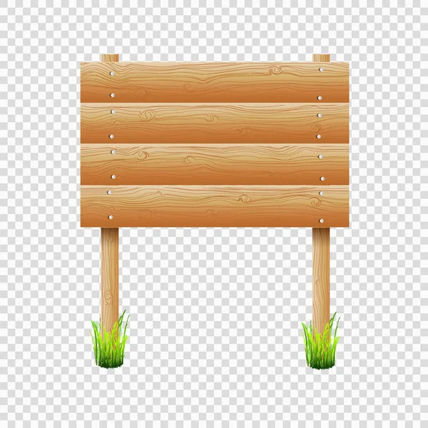 Houten prikbord — Stockvector