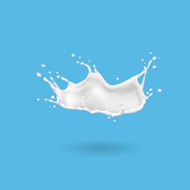 Splash süt mavi 