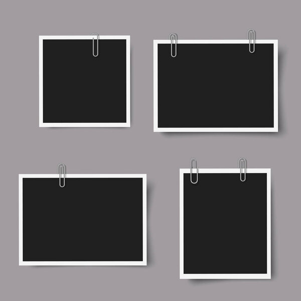 photo frames with shadows