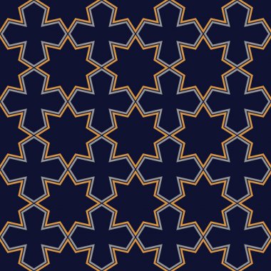 Soyut dikişsiz geometrik desen