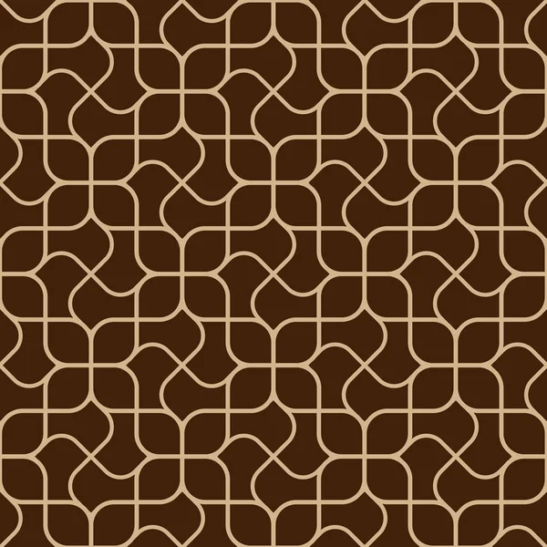 抽象的な繊細な幾何学的なシームレス パターン — ストックベクタ