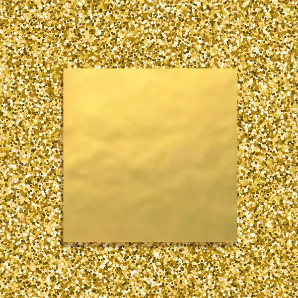Fond doré scintillant — Image vectorielle