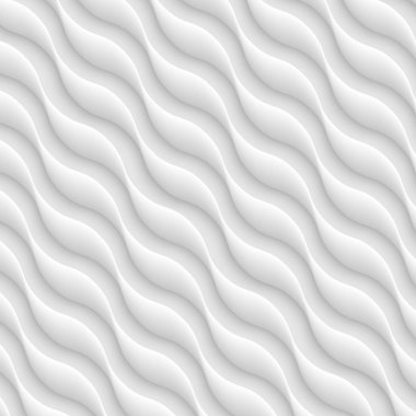 vektör çizim tasarım beyaz sorunsuz doku deseninin arka plan için soyut dalgaların.