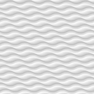 vektör çizim tasarım beyaz sorunsuz doku deseninin arka plan için soyut dalgaların.