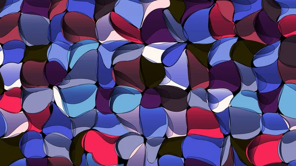 Gradiente Artístico Flores Geométricas Abstractas Fondo Vector Multicolor Textura Geométrica — Archivo Imágenes Vectoriales
