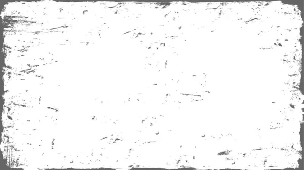 グランジテクスチャ抽象ベクトルモノクロ背景 テクスチャテンプレート 都市傷壁紙 穀物とレトロヴィンテージ汚い効果 — ストックベクタ