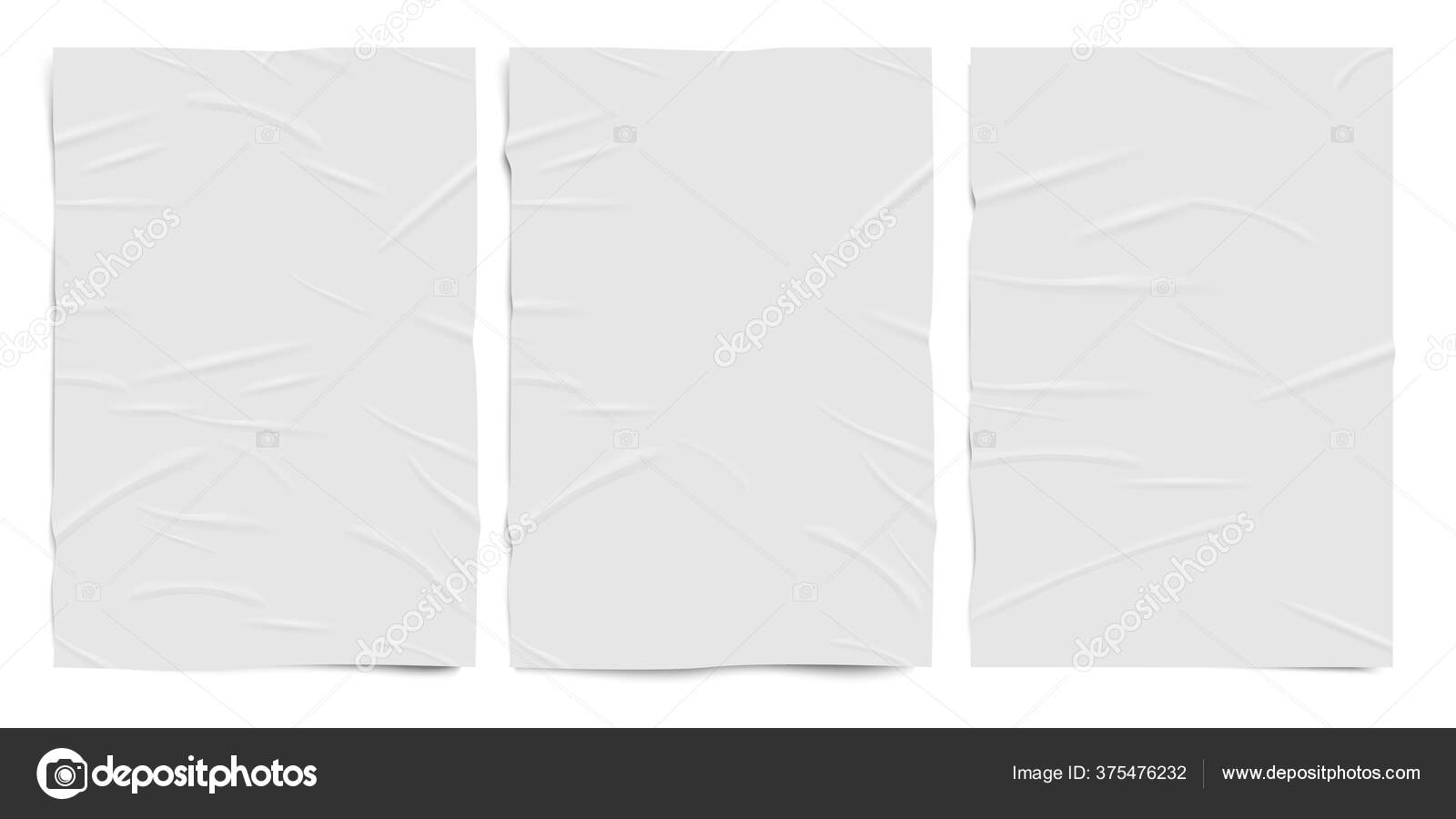White Badly Glued Paper Texture Wet Wrinkled Effect Paper Sheets Stock Vector Image By C A R T U R White Badly Glued Paper Texture Wet Wrinkled Effect Paper Sheets Stock Vector Image By C A R T U R