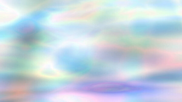 Blurred colorful holographic background in neon colors, trendy wallpaper - foil texture. Vector illustration for modern style trends, for creative project design : web design or printed products 