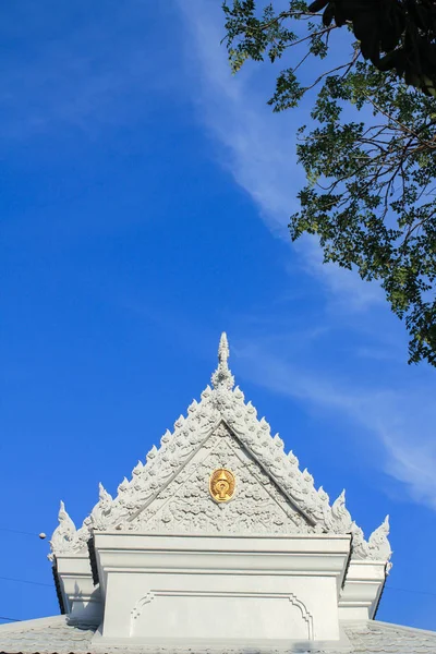 Top van prachtige tempel — Stockfoto