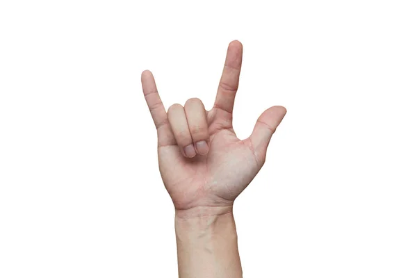 Kjærlighetssymbol for hånd – stockfoto
