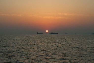 Karadeniz 'de gün batımı
