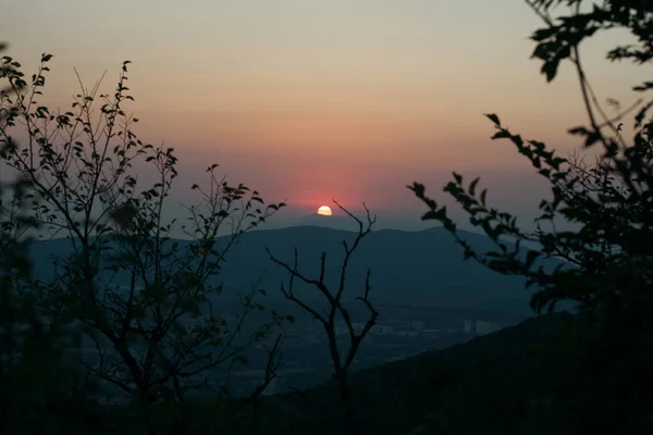 Sunset on the Black Sea — Stock Photo, Image