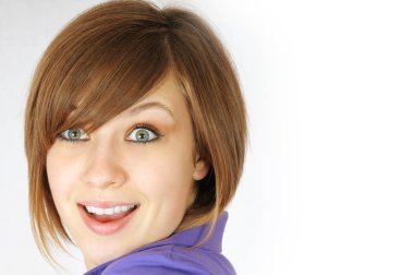 Kız bakışla hayranlıkla