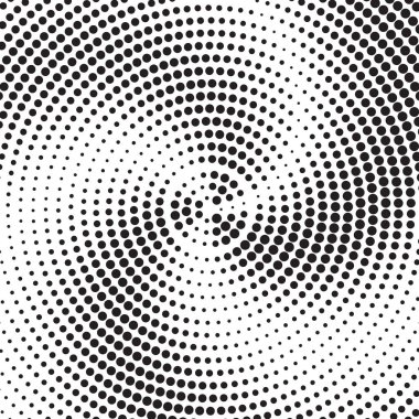 Daire soyut noktalı vektör arka plan